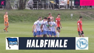 Hertha-Nachwuchs schießt sich ins Finalderby | Hertha BSC Berlin – Hertha 03 Zehlendorf (Nike Youth Cup Halbfinale)