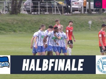 Hertha-Nachwuchs schießt sich ins Finalderby | Hertha BSC Berlin – Hertha 03 Zehlendorf (Nike Youth Cup Halbfinale)