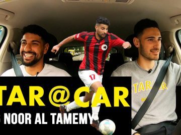 Noor Al-Tamemy aka Noor Reaga im heutigen Star@Car-Talk bei KICK.TV