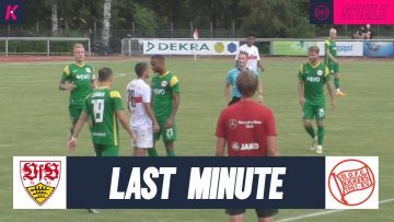 DFB-Pokal-Generalprobe: Kickers jubeln spät beim VfB! | VfB Stuttgart U23 – Kickers Offenbach