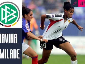 Unsere TV-Expertin für die Frauen-EM: Europameisterin und Triplesiegerin Navina Omilade im Interview