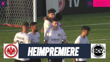Heimpremiere für die U21 der Eintracht Frankfurt in der Hessenliga gegen Viktoria Griesheim