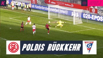 Podolski mit Górnik Zabrze zu effektiv für Rot-Weiß Essen | Rot Weiß Essen – Górnik Zabrze (Freundschaftsspiel)