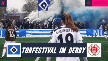 Klarer Sieg für den Spitzenreiter | Hamburger SV – FC St. Pauli (Frauen-Regionalliga Nord)