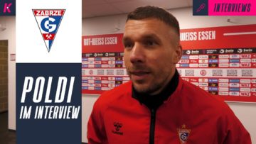 Lukas Podolski über das Testspiel in Essen, die Gornik-Fans und die Titelchancen des FC Arsenal