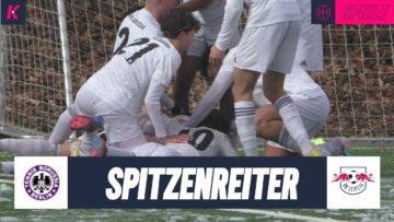 Top-Spiel im Schnee-Chaos | TeBe Berlin – RB Leipzig II (B-Junioren Regionalliga Nordost)