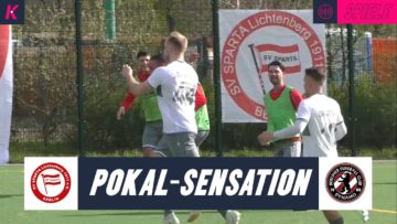 Sechs Tore im Berliner Pokal-Halbfinale | SV Sparta Lichtenberg – BFC Dynamo
