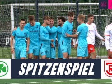 Fürth marschiert mit großen Schritten Richtung U19-Meisterschaft | Greuther Fürth – Jahn Regensburg