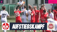 Doppelter Platzverweis! Relegationsdrama um die U19-Bundesliga | FC Kaiserslautern – Wiesbaden U19
