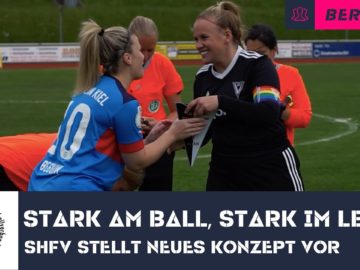 Frauen- und Mädchenfußball pushen: SHFV stellt neues Konzept beim Landespokalfinale vor