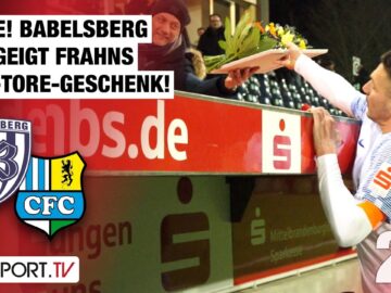 Babelsberg vergeigt Frahns 100-Tore-Geschenk: Babelsberg 03 – Chemnitzer FC | Regionalliga Nordost