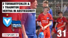 2 Torwartfehler & 1 Traumtor! Hertha in Abstiegsnot: Viktoria – Hertha II | Regionalliga Nordost