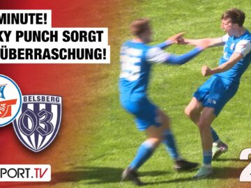 90. Minute! Lucky Punch sorgt für Überraschung: Hansa II – Babelsberg 03 | Regionalliga Nordost