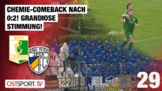 Chemie-Comeback nach 0:2! Grandiose Stimmung auf den Rängen: Chemie – CZ Jena | Regionalliga Nordost