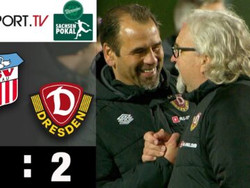 Dynamo jetzt gegen Aue! Kirsten & Scholz grinsen sich in Finale: Zwickau – Dresden | Sachsenpokal
