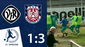 FSV Frankfurt bezwingt Aalen in Unterzahl ! | VfR Aalen – FSV Frankfurt 1899 | 31. Spieltag RLSW