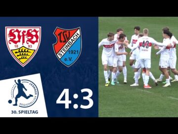 Tor-Spektakel in Stuttgart! | VfB Stuttgart II – TSV Steinbach Haiger | 30. Spieltag RLSW