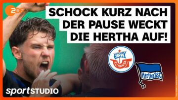F.C. Hansa Rostock – Hertha BSC | DFB-Pokal 2024/25, 1. Runde | sportstudio