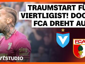 FC Viktoria 1889 Berlin – FC Augsburg | DFB-Pokal 2024/25, 1. Runde | sportstudio