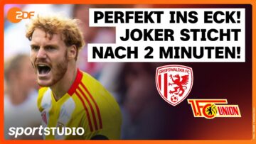 Greifswalder FC – 1. FC Union Berlin | DFB-Pokal 2024/25, 1. Runde | sportstudio