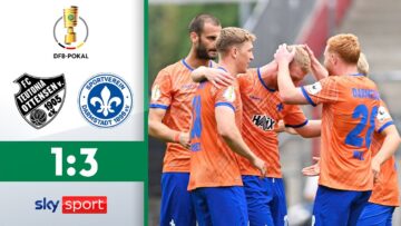 Lilien meistern Pflichtaufgabe | FC Teutonia Ottensen – SV Darmstadt 98 | Highlights  | DFB Pokal