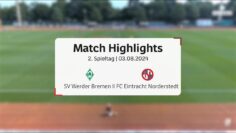 Nach 1 Jahr Abstinenz, SVW II mit erstem Heimspiel in der RL Nord | Regionalliga Nord 2. Spieltag