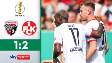 Rote Karte sorgt für Spannung | FC Ingolstadt 04 – 1. FC Kaiserslautern | Highlights | DFB Pokal