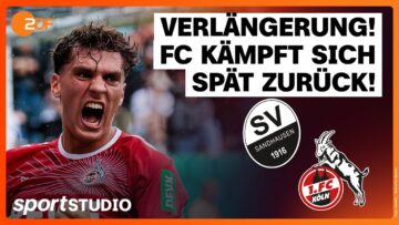 SV Sandhausen – 1. FC Köln | DFB-Pokal 2024/25, 1. Runde | sportstudio