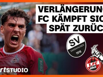 SV Sandhausen – 1. FC Köln | DFB-Pokal 2024/25, 1. Runde | sportstudio