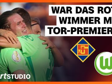 TuS Koblenz – VfL Wolfsburg | DFB-Pokal 2024/25, 1.Runde | sportstudio