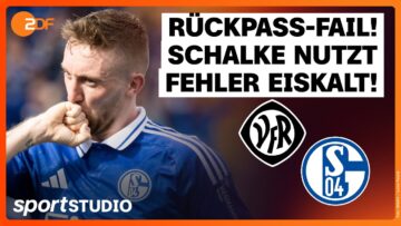 VfR Aalen – FC Schalke 04 | DFB-Pokal 2024/25, 1. Runde | sportstudio