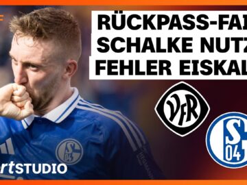 VfR Aalen – FC Schalke 04 | DFB-Pokal 2024/25, 1. Runde | sportstudio