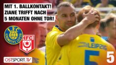 Vor über 8000 Fans! Ziane trifft nach 5 Monaten: Lok Leipzig – Hallescher FC | Regionalliga Nordost