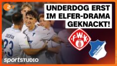 Würzburger Kickers – TSG Hoffenheim | DFB-Pokal 2024/25, 1. Runde | sportstudio