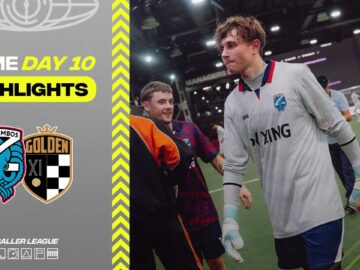18-jähriger Goalie wieder absurd | VfR Zimbos vs. Golden XI | Highlights Baller League | Gameday 10