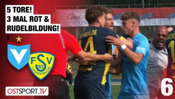 5 TORE! 3 Mal ROT & Rudelbildung: Viktoria – Luckenwalde | Regionalliga Nordost