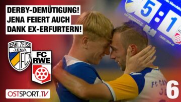 Derby-Demütigung! Jena-Party dank Ex-Erfurtern: CZ Jena – Rot-Weiß Erfurt | Regionalliga Nordost