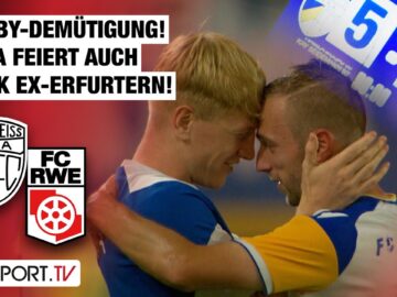 Derby-Demütigung! Jena-Party dank Ex-Erfurtern: CZ Jena – Rot-Weiß Erfurt | Regionalliga Nordost