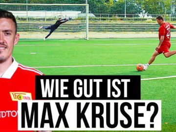 Fussball Challenge vs. Max Kruse | Wie gut ist der Ex-DFB-Star ?