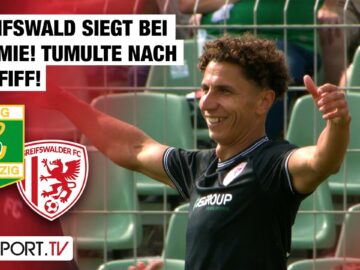 Greifswald siegt bei Chemie! Tumulte nach Abpfiff: Chemie – Greifswald | Regionalliga Nordost