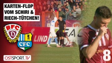 Karten-FLOP vom Schiri & Riech-Tütchen: BFC Dynamo – Chemnitzer FC | Regionalliga Nordost