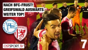 Nach BFC-Frust! Greifswald auswärts TOP: Hertha Zehlendorf – Greifswalder FC | Regionalliga Nordost