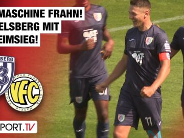 TOR-Maschine Frahn! Babelsberg mit 1. Heimsieg: SVB – Plauen | Regionalliga Nordost