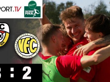 VFC-Albtraum! Oberligist dreht Rückstand: FC Grimma – VFC Plauen | Sachsenpokal