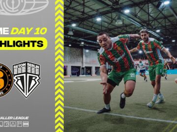 Wer gewinnt das Duell der Tormaschinen? | Gönrgy vs. Beton Berlin | Highlights Baller League