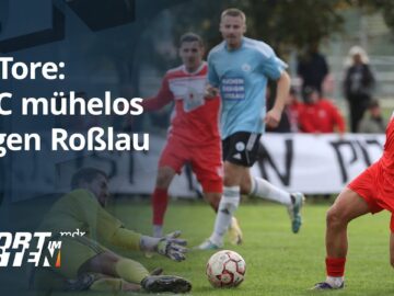 13 Tore: Hallescher FC mühelos gegen Germania Roßlau | Sport im Osten | MDR