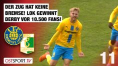Der Zug hat keine Bremse! Lok ist Derbysieger vor 10.500 Fans! Lok – Chemie | Regionalliga Nordost