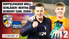 Doppelpacker Wollschläger! Hertha schockt Carl Zeiss: Jena – Hertha BSC | Regionalliga Nordost