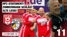 HFC-Statement! Zimmermann schlägt alte Liebe: Hallescher FC – CZ Jena | Regionalliga Nordost