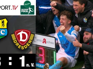 Leistung des Jahres! CFC haut Dynamo raus! Chemnitz – Dynamo Dresden | Sachsenpokal